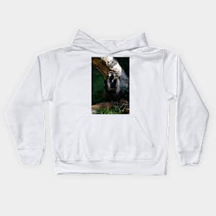 Gorilla Contemplation Kids Hoodie